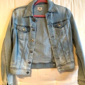 AG Light wash jean jacket